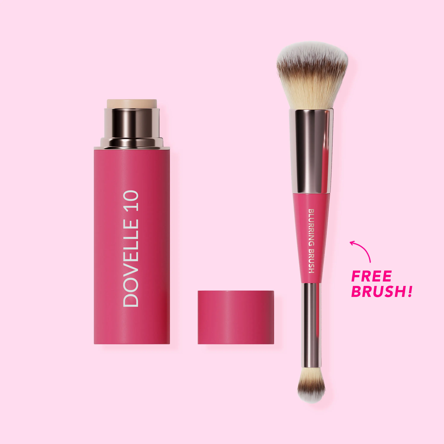 Final 6 hours 70% off:๐ธ Peptide Blur Stick Foundation with Brush