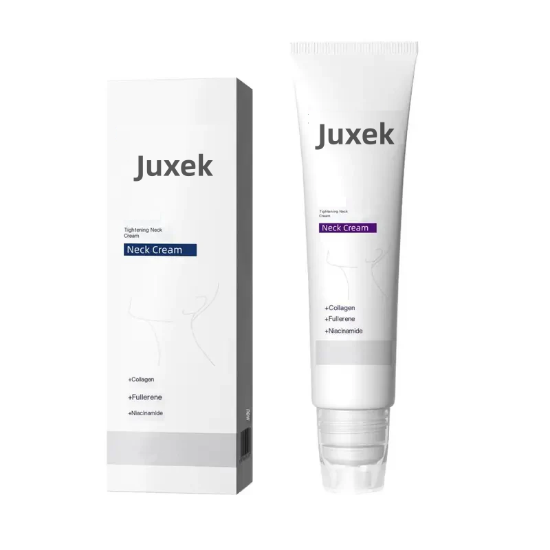 Juxek Neck Firming Cream Reduces Wrinkles and Double Chin,Five Rollers for All Around Massage