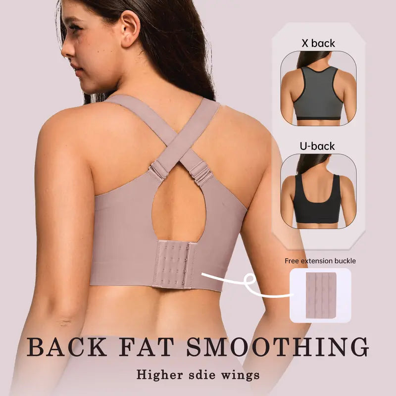 Womens Jelly Bras Full Coverage Wireless Supportive Bra