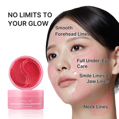 [NEW] 🎁Hot Sale Up to 60% off-🏆:PDRN Pink Caffeine Collagen Eye Patch