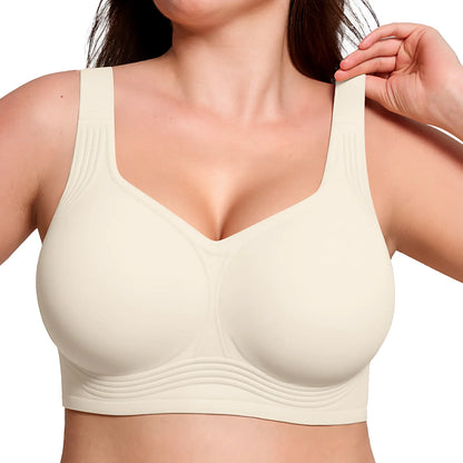 Womens Jelly Bras Full Coverage Wireless Supportive Bra