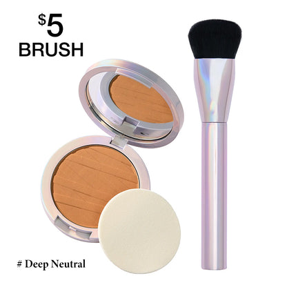 Powder foundation & brush duo - medium coverage