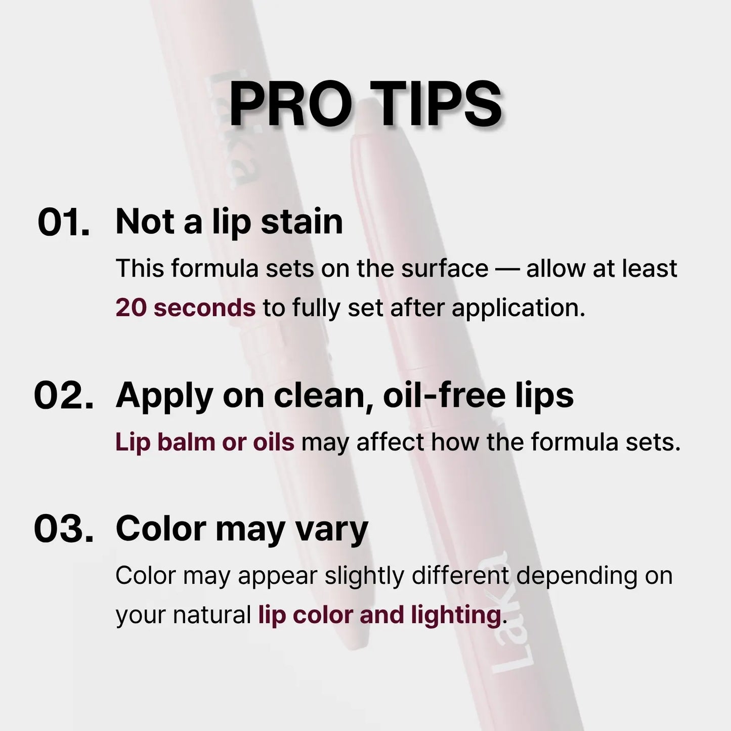Easy glide lip liner