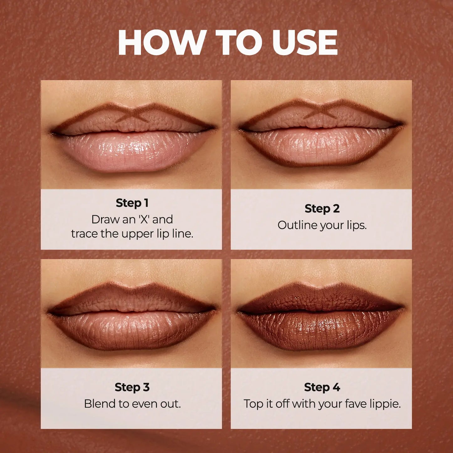 Easy glide lip liner