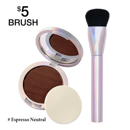 Powder foundation & brush duo - medium coverage