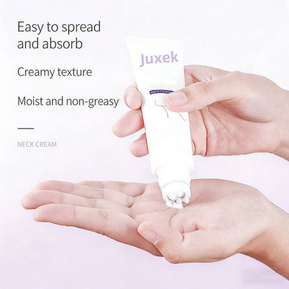Juxek Neck Firming Cream Reduces Wrinkles and Double Chin,Five Rollers for All Around Massage