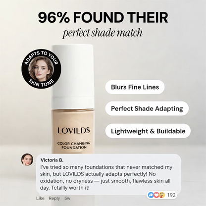 Color Changing Foundation