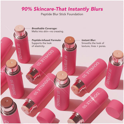 Final 6 hours 70% off:🌸 Peptide Blur Stick Foundation with Brush